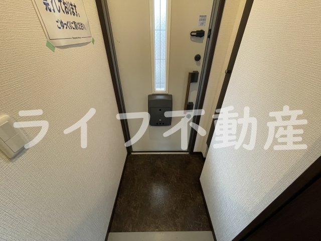 玄関　ゆったりとした玄関です