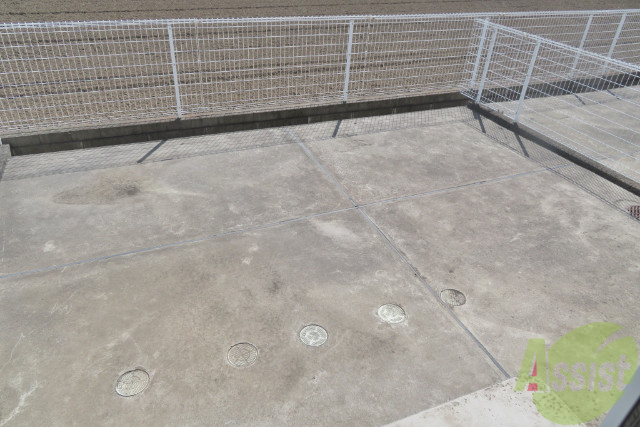 バルコニー　バルコニーはありませんでしたが、テラスがありました。