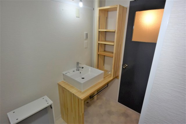 洗面設備　明石海峡大橋・海迄丸見えの眺望