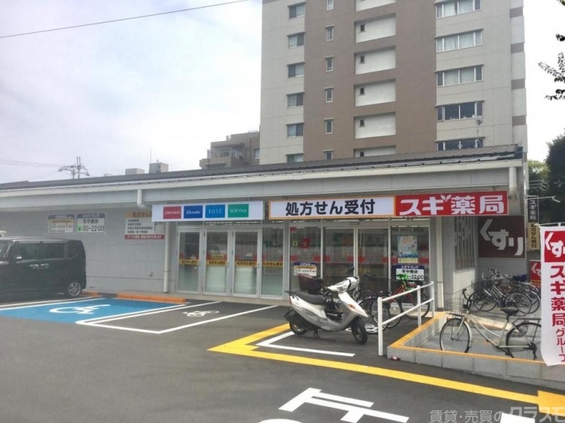ドラックストア　スギ薬局西大路店（ドラッグストア）まで217m