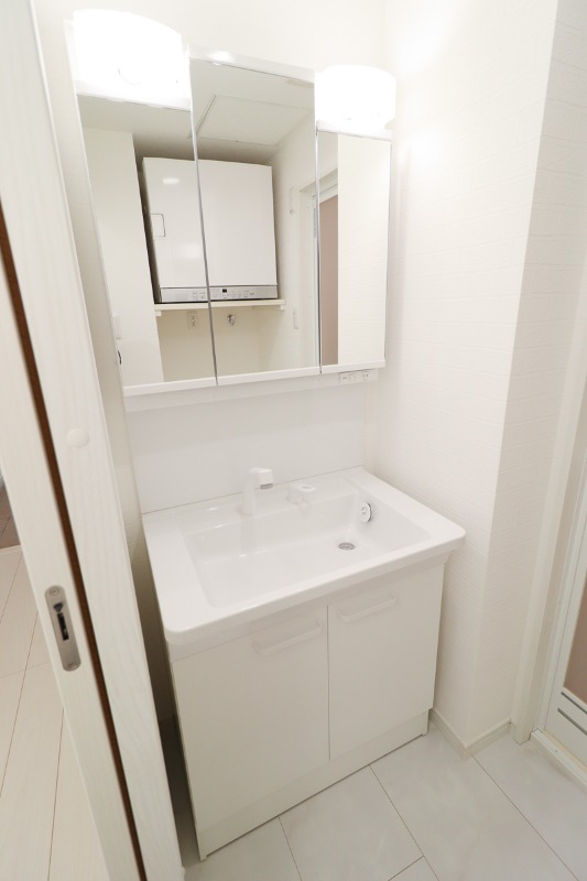 洗面設備　図面と現状に相違がある場合には現状を優先