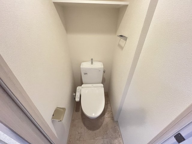 トイレ　ゆったりとした空間のトイレです