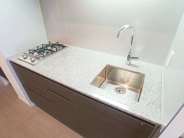 キッチン　★２口ガスコンロ付きシステムキッチン★