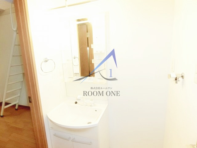 洗面設備　洗面台です。