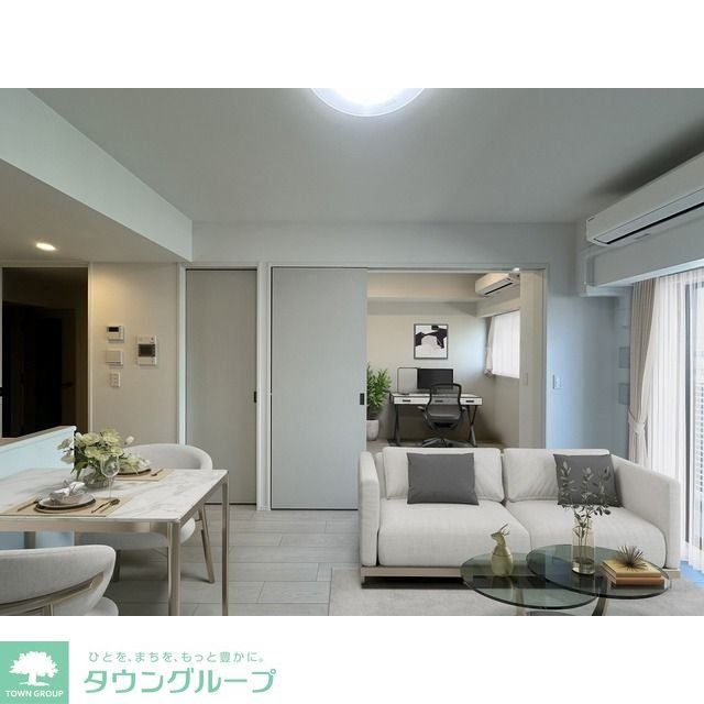 居室・リビング　家具はイメージです