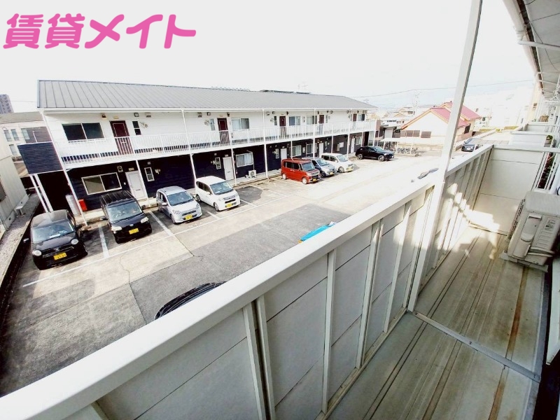 バルコニー　同タイプの部屋写真です