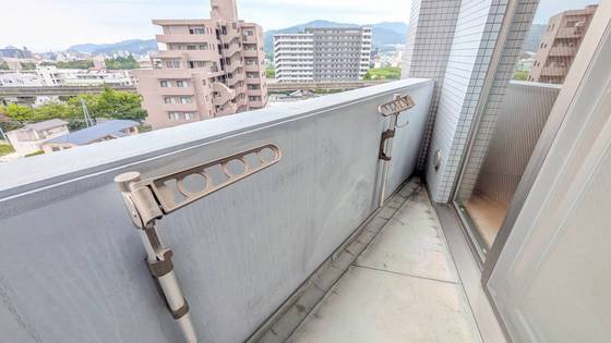 バルコニー　※別部屋の写真です