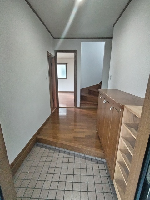 玄関　広々玄関！