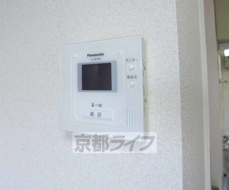 セキュリティ　ＴＶフォンで来客チェックできます