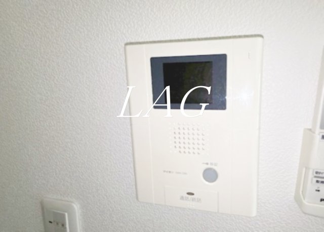 セキュリティ　モニター付きインターフォンです。