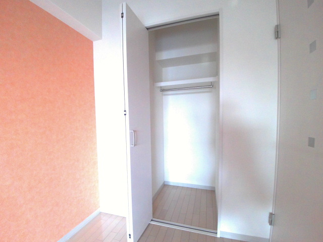 収納　大きくはありませんがクローゼットタイプの収納