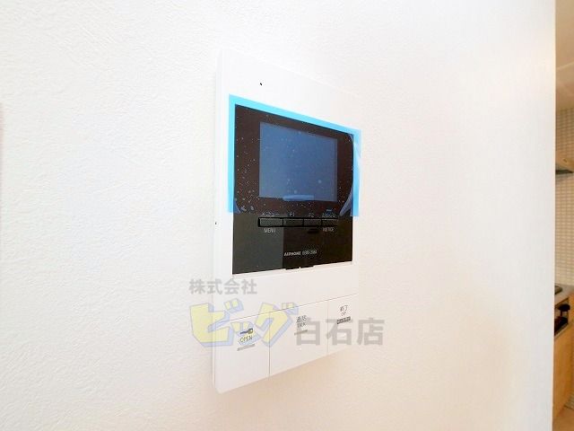 セキュリティ　モニター付きインターホン完備しています♪