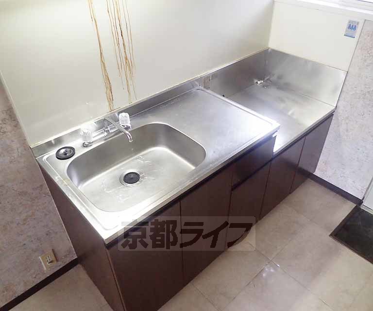 キッチン　ガスコンロ設置可