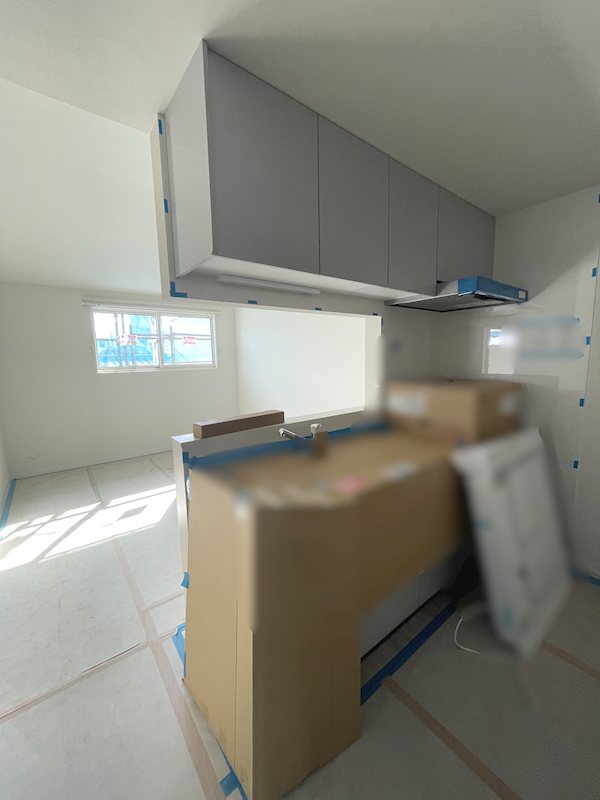 居室・リビング　※建築中の参考写真です。