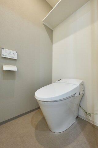 トイレ　ゆったりとした空間のトイレです