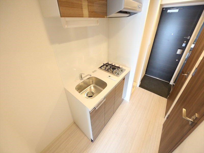 キッチン　システムキッチン（ガス2口コンロ付）