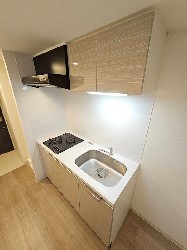 キッチン　２口コンロノシステムキッチンです。