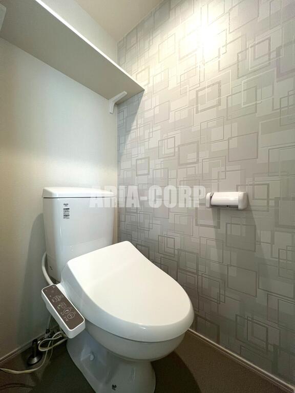 トイレ　ウォシュレット対応のWCです。