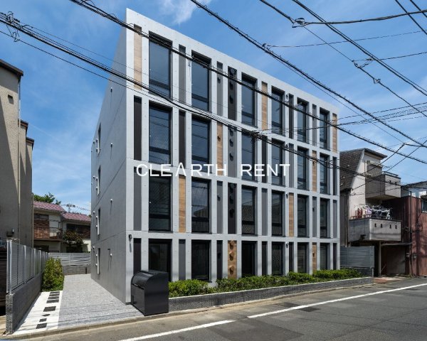 建物外観　世田谷区三宿の新築デザイナーズマンション