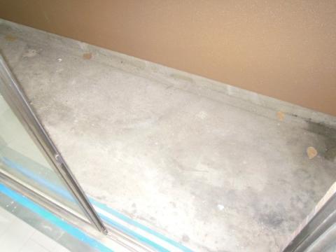 バルコニー　新築時撮影