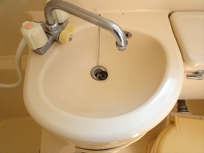 洗面設備　洗面所です