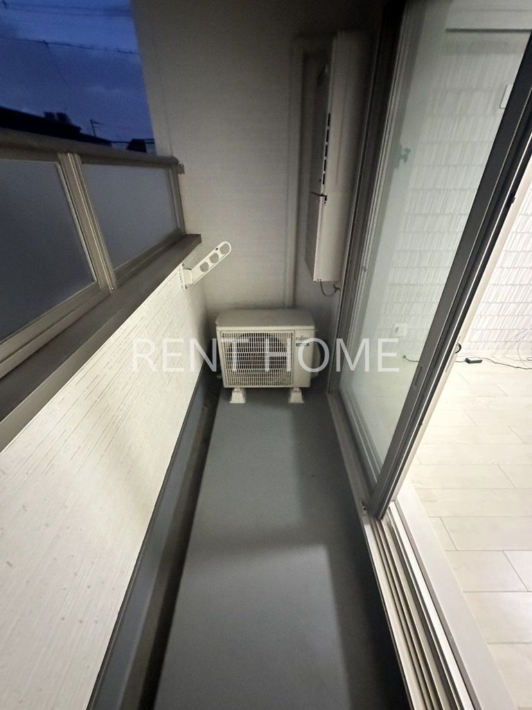 バルコニー　１Fはテラスです。