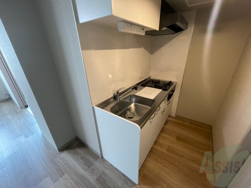 キッチン　２口システムキッチンなので、すぐお料理に使えます！