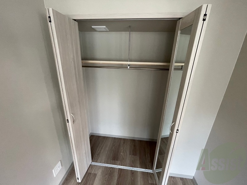 収納　収納もバッチリあるのでお部屋が片付きますよ！