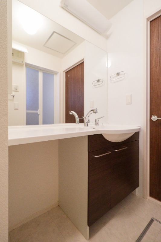 洗面設備　図面と現状に相違がある場合には現状を優先