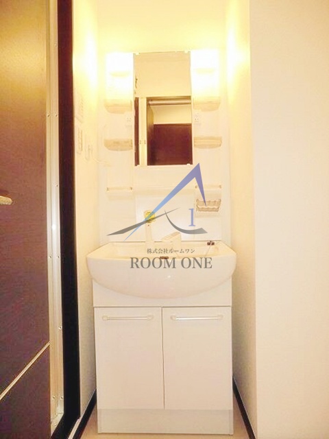 洗面設備　洗面台です。