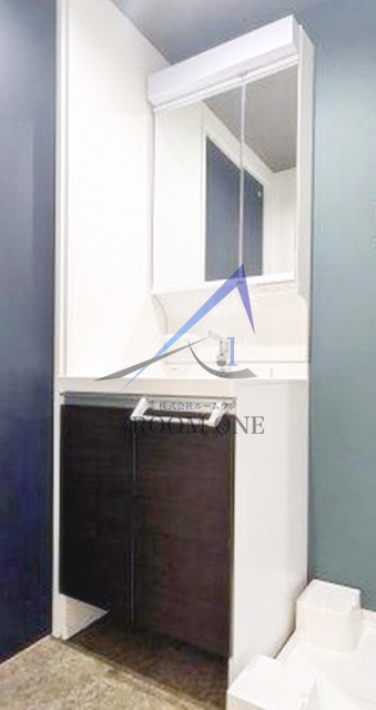 洗面設備　洗面台です。