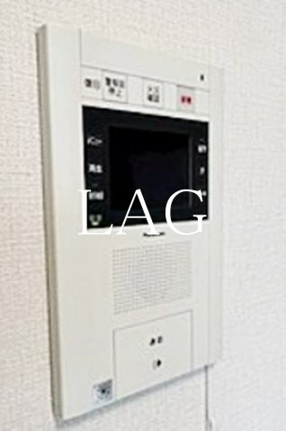 セキュリティ　モニター付きインターフォンです。