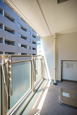 バルコニー　※別部屋の参考写真です。