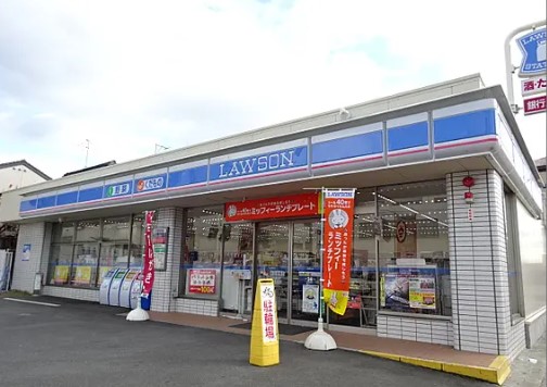 コンビニ　ローソン高崎東貝沢店（コンビニ）まで627m