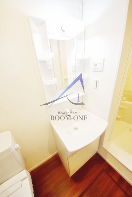 洗面設備　洗面台です。