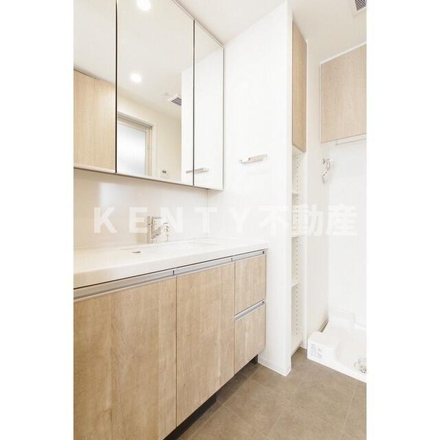 洗面設備　洗面所です