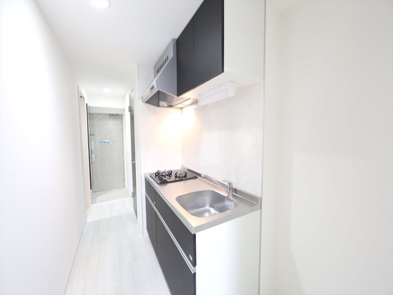 キッチン　システムキッチン（ガス2口コンロ付）