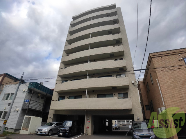 建物外観　札幌市中央区南１１条西「プリズムヴィラ」