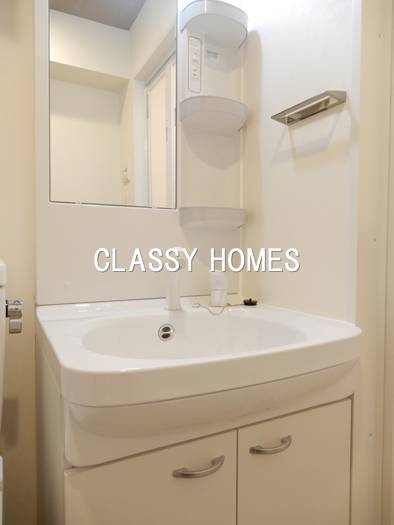 洗面設備　2017年竣工 アイディ品川25：洗面台