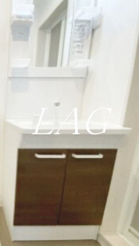 洗面設備　洗面台です。