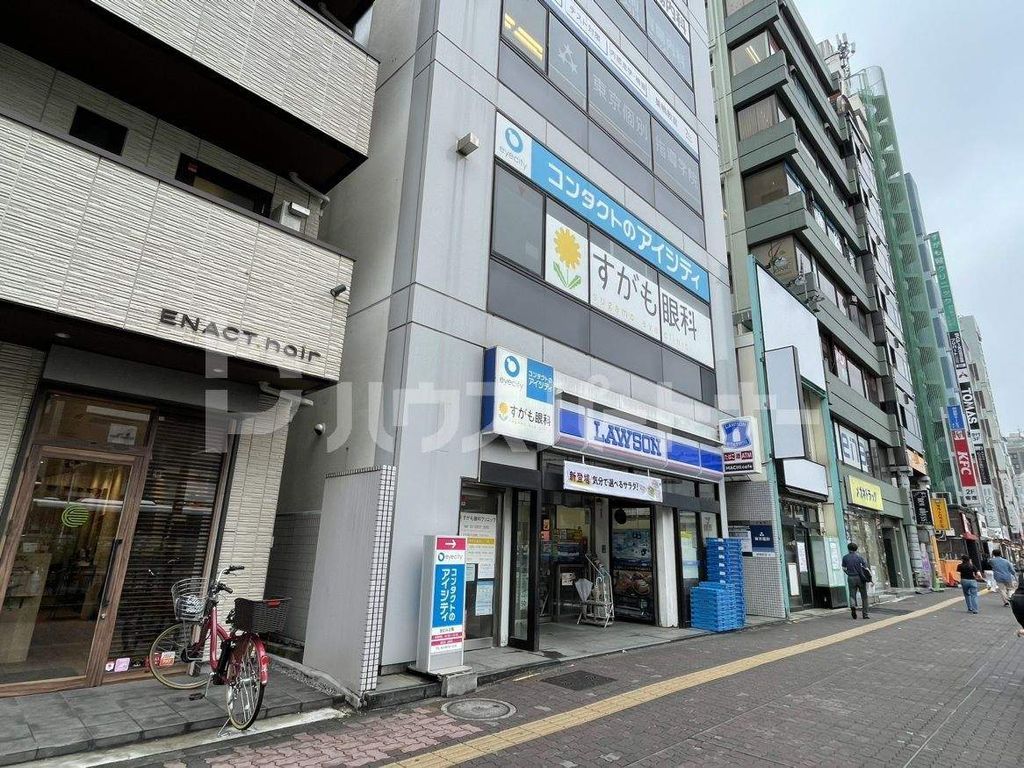 コンビニ　ローソン　巣鴨一丁目店（コンビニ）まで210m