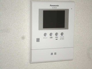 セキュリティ　カメラ付インターホン（イメージ）