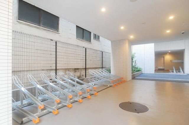 駐車場　駐輪場です。