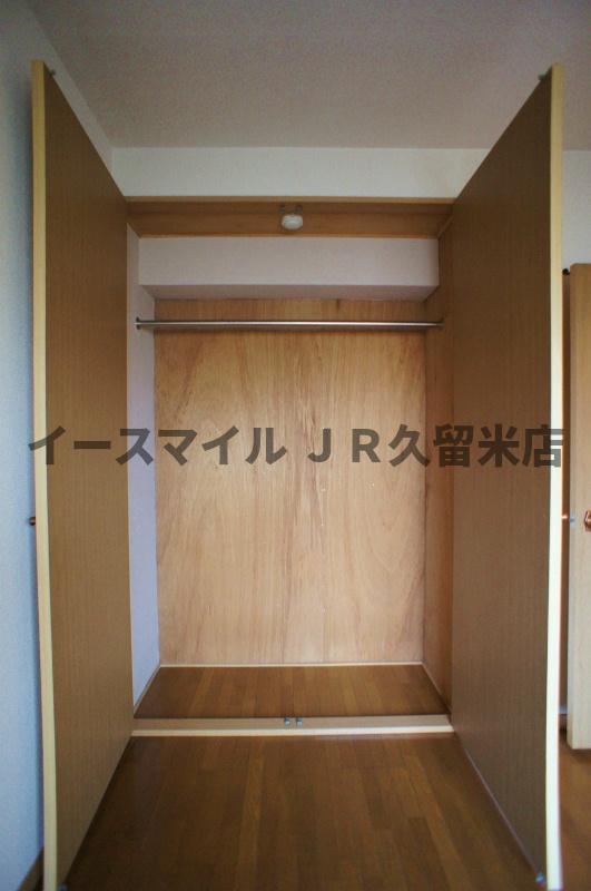 収納　十分な収納スペースがあります