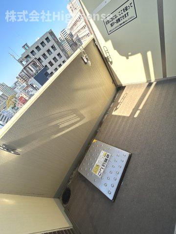 バルコニー　お洗濯にも便利なバルコニー付き