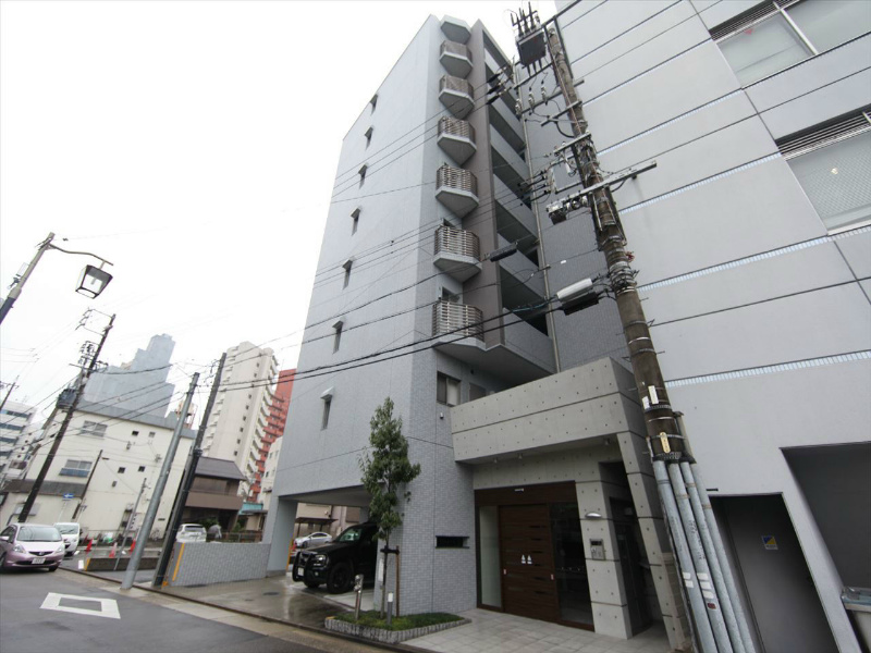 建物外観　外観　宅配ＢＯＸ　防犯カメラ　オートロック