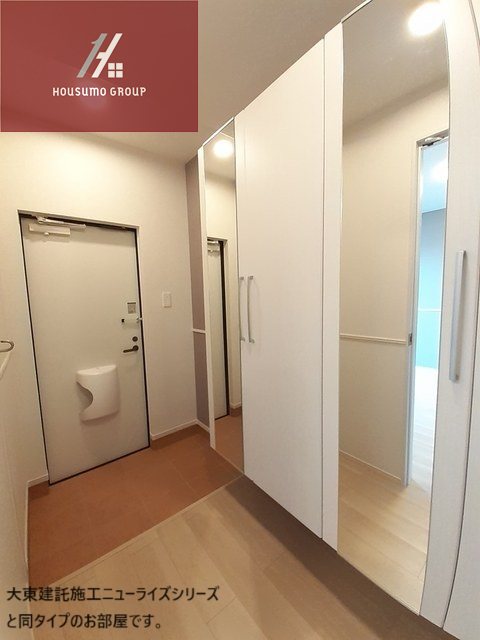 玄関　ゆったりとした玄関です