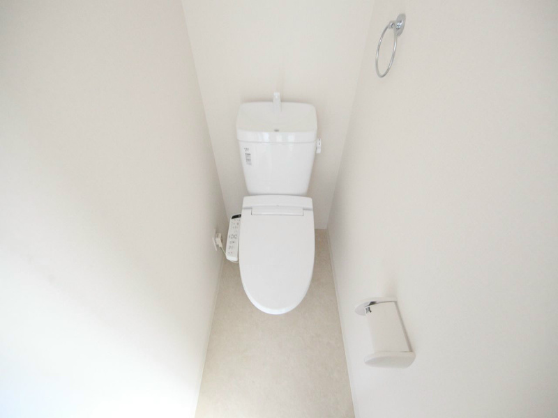 トイレ　温水洗浄暖房便座取付トイレ