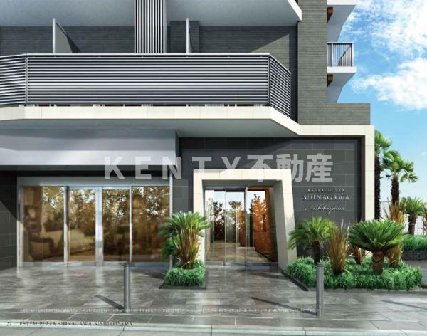 エントランス　落ち着いたエントランスです