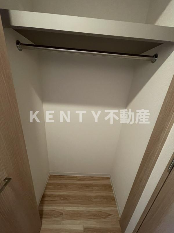 収納　ちょっとした収納スペースも充実しています